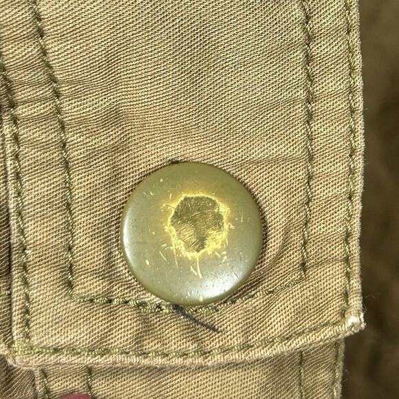 Volcom True To This Cropped Jacket Women’s Size XL Casual Neutral Street Skater - Picture 7 of 7